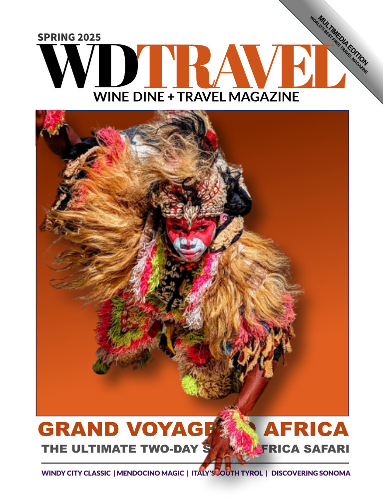 WINE DINE AND TRAVEL SPRING 2025 GRAND VOYAGE COVER